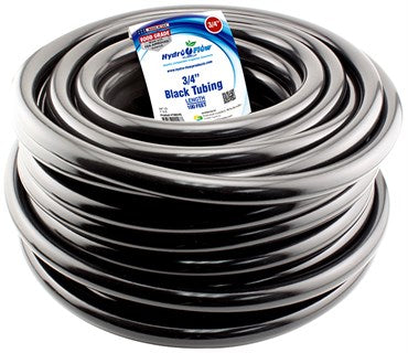 Vinyl Black Tubing 3/4