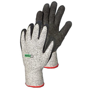 Hestra Work Gloves: Latex Cut Resistant Utility Gloves, Grey, 11