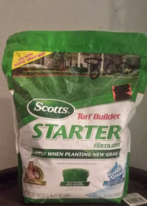 Scotts Turf Builder Starter Food for New Grass