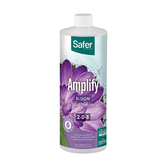 Safer® Brand Amplify Hydroponic Liquid Fertilizer Concentrate - Qt