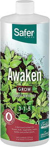 Safer® Brand Awaken (3-1-5) Liquid Nutrient Fertilizer Concentrate -Qt