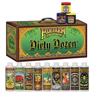 FoxFarm® Dirty Dozen® Liquids & Solubles Starter Pack - 12pcs