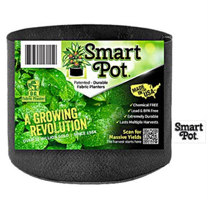 SmartPot Fabric Aeration Container - Black - 3gal