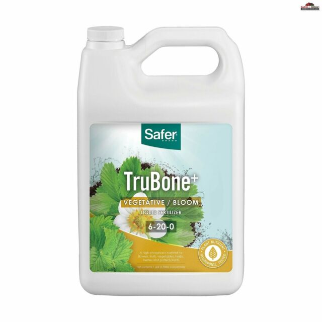 Safer® Brand Trubone+ Liquid Nutrients for Hydroponics- Gal
