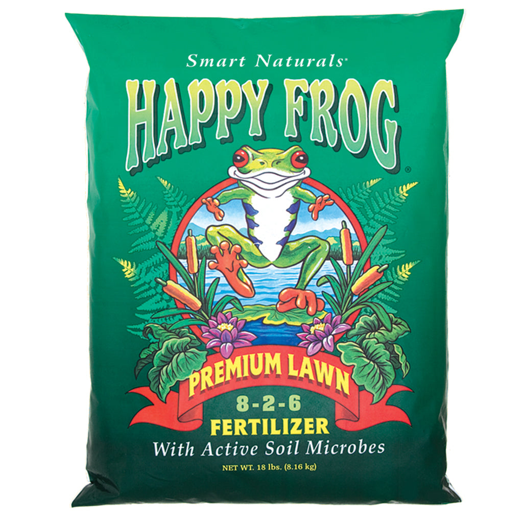 Fox Farm Happy Frog Premium Lawn Fertilizer-18lbs