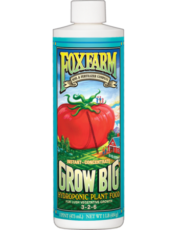 FoxFarm GROW BIG Hydroponic 3-2-6 1qt