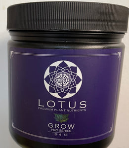 Lotus Grow Pro Series 8-4-13