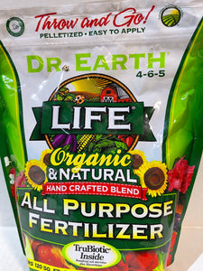 Dr Earth Life Organic & Natural All Purpose Fertilizer