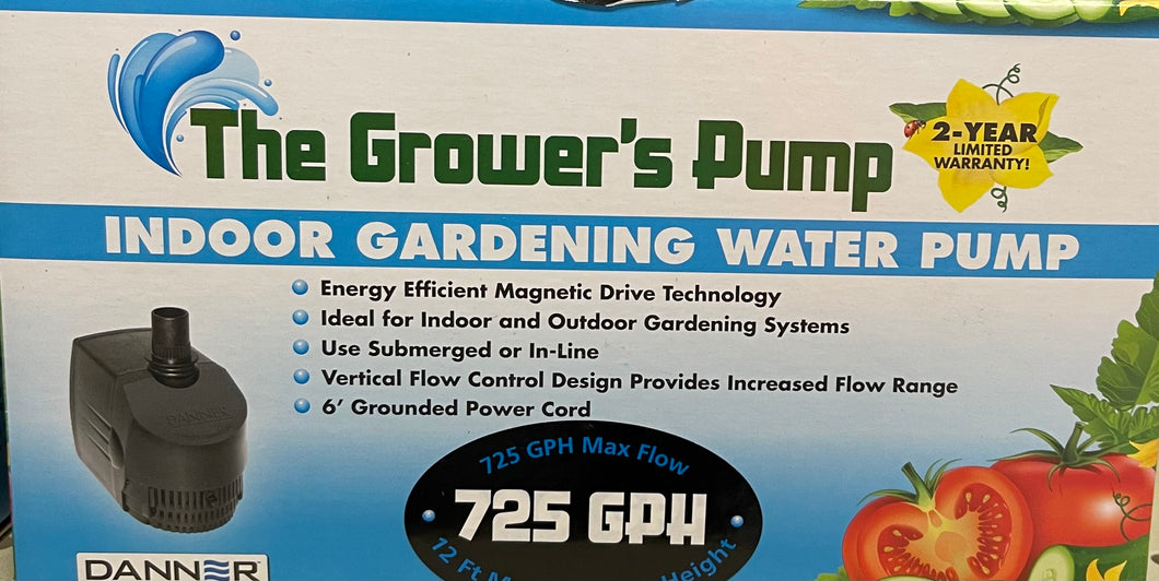 The Grower’s Pump 725 GPH