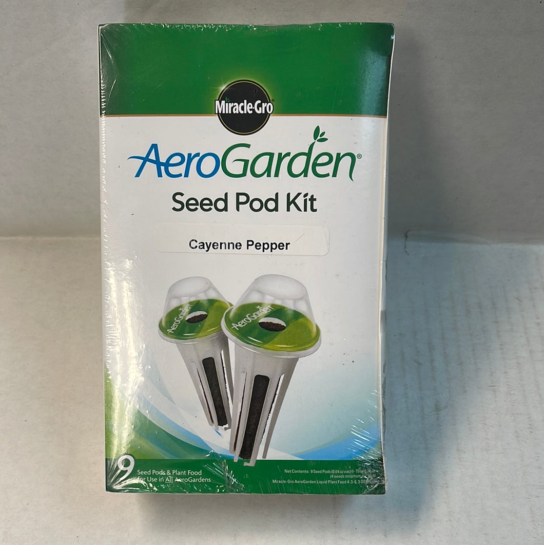 Aero Garden Seed Pod kit Cayenne Pepper 9pods