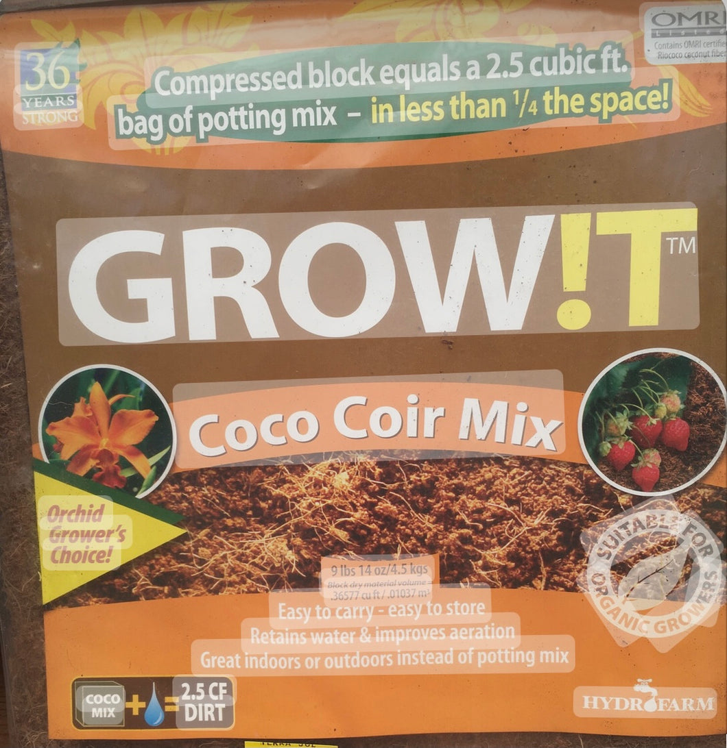 Growit Organic CoCo Coir Mix