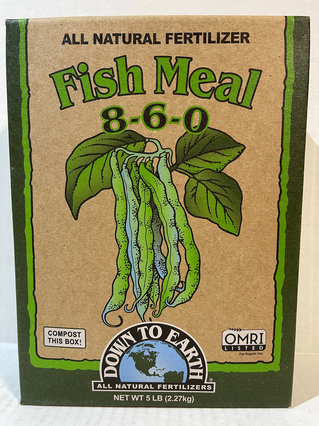 Down To Earth Fish Meal 8-6-0