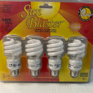 SunBlast 4 light Bulbs