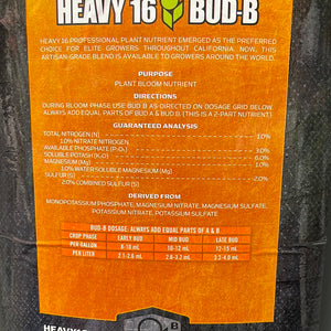 Heavy 16 Heavy Bud-B 1-3-6