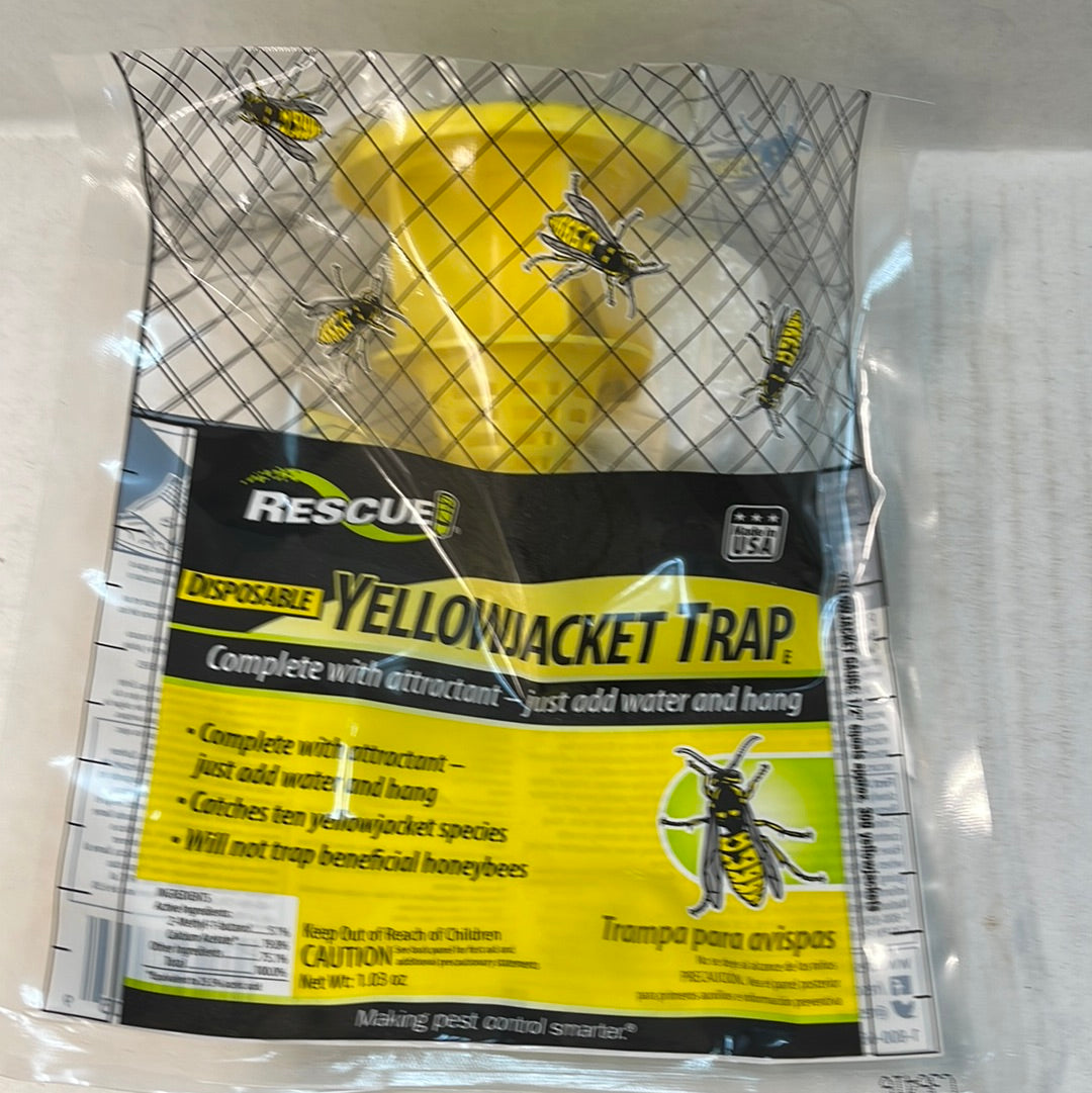 Rescue Disposable Yellow Jacket Trap – Lehigh Valley Hydroponics
