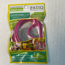 Load image into Gallery viewer, Patio Essentials Citronella Wristbands Adult Size