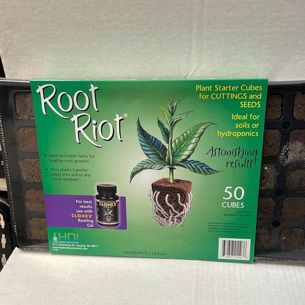 Root Riot 50-Cube Tray
