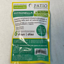 Load image into Gallery viewer, Patio Essentials Citronella Wristband Kids Size